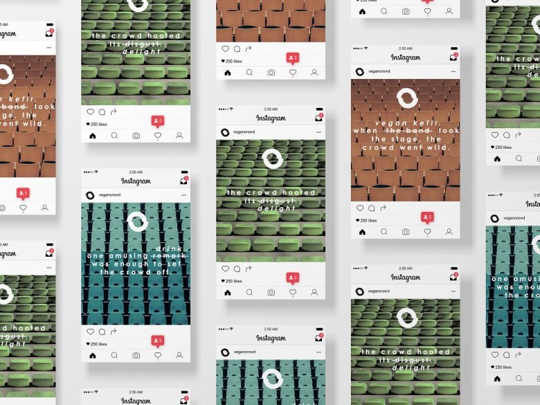 CROWD 纯素开菲尔，由 KONTORA 设计机构设计