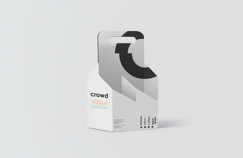 CROWD 纯素开菲尔，由 KONTORA 设计机构设计