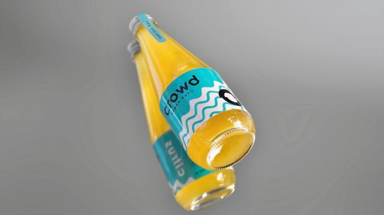 CROWD 纯素开菲尔，由 KONTORA 设计机构设计