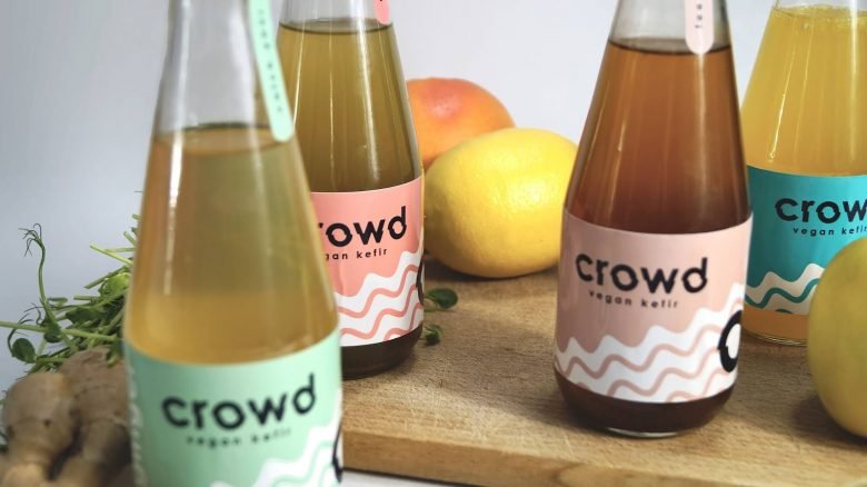 CROWD 纯素开菲尔，由 KONTORA 设计机构设计