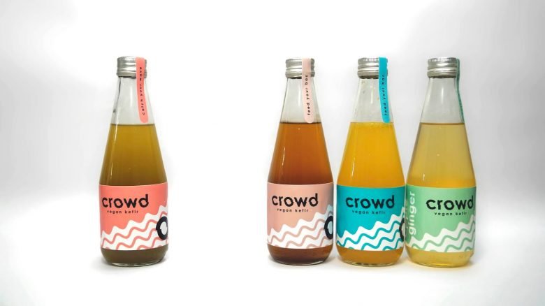 CROWD 纯素开菲尔，由 KONTORA 设计机构设计