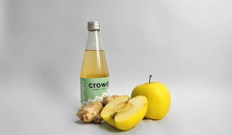 CROWD 纯素开菲尔，由 KONTORA 设计机构设计