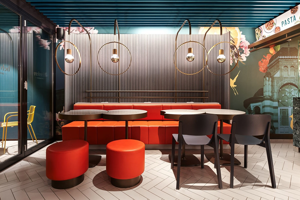 Belvedere 咖啡厅由 Ippolito Fleitz 集团设计