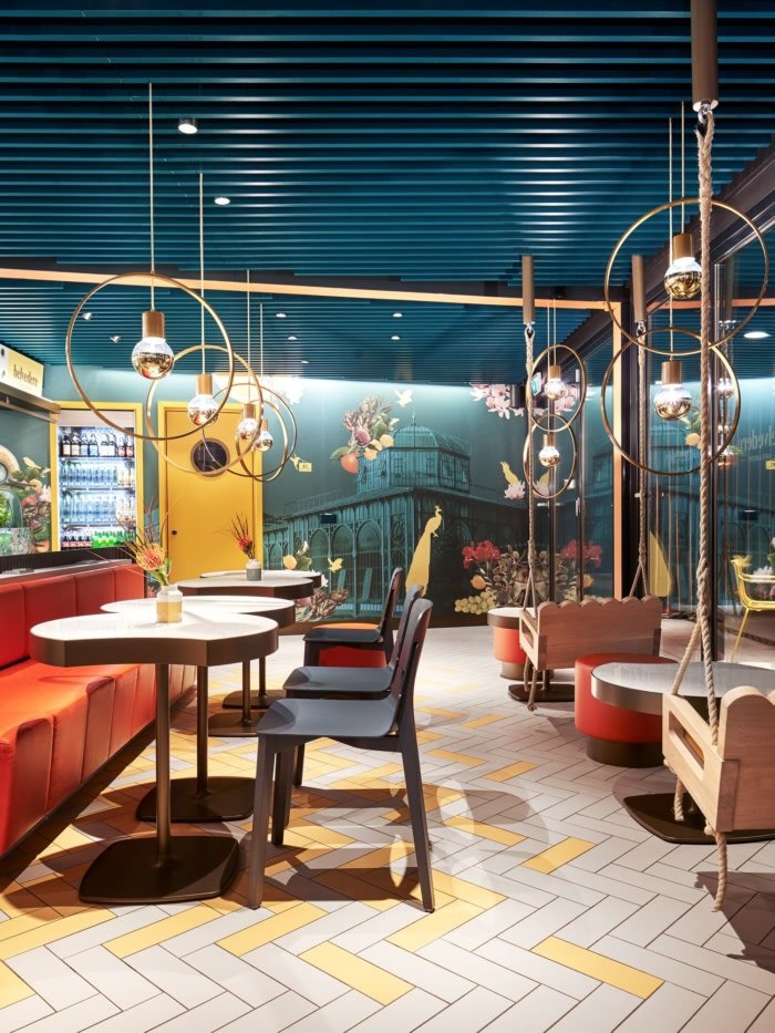 Belvedere 咖啡厅由 Ippolito Fleitz 集团设计