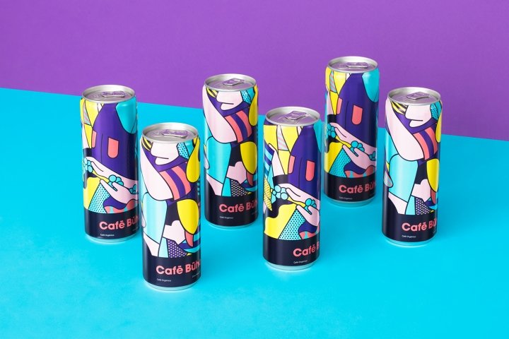 Futura 的 Café Buho 品牌。 Futura 的 Café Buho 品牌。