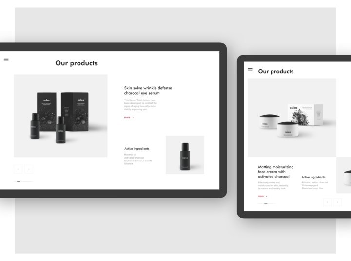 Calea Cosmetics 品牌和包装由 Dawid Wadach 设计