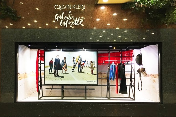 Arte Vetrina Project 设计的 Calvin Klein 橱窗