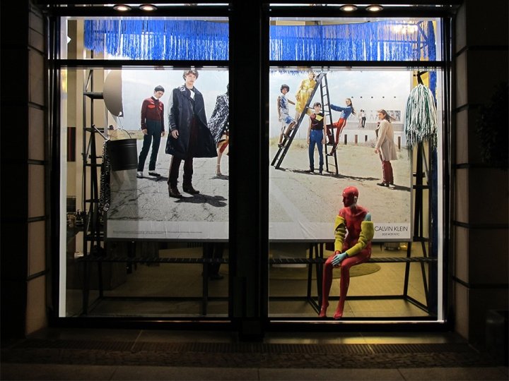 Arte Vetrina Project 设计的 Calvin Klein 橱窗