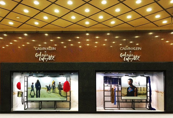 Arte Vetrina Project 设计的 Calvin Klein 橱窗