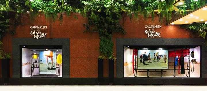 Arte Vetrina Project 设计的 Calvin Klein 橱窗