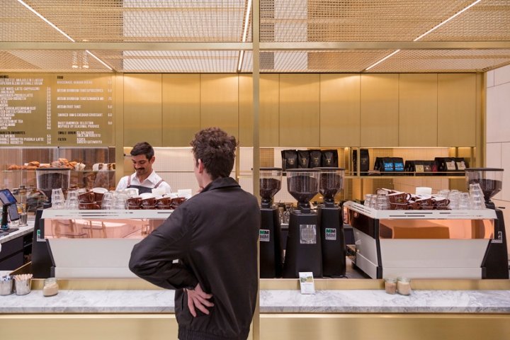 澳大利亚悉尼 Woods Bagot 设计的 Campos Barangaroo 咖啡亭 澳大利亚悉尼 Woods Bagot 设计的 Campos Barangaroo 咖啡亭