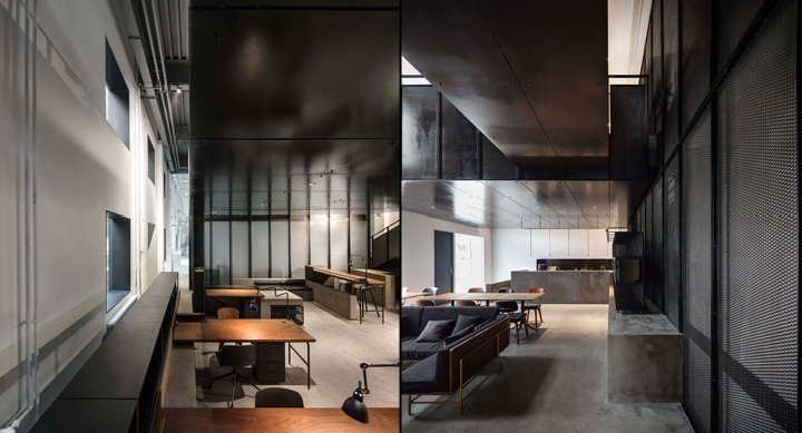 如恩设计的汽车车间和办公室，中国北京