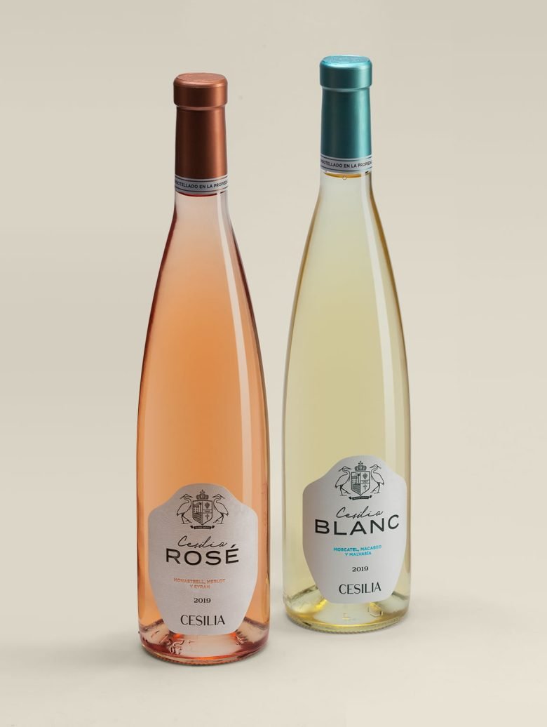 Feroz Estudio 重新剪辑 Casa Cesilia Blanc 和 Rosé