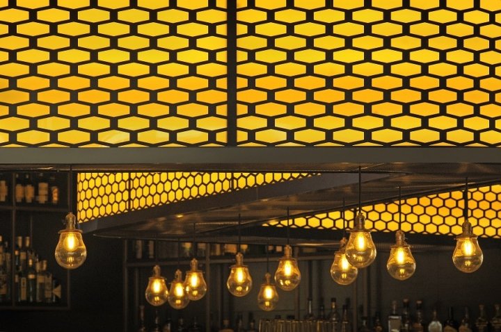 Cat Cora 餐厅由 Studio|H2G 设计,罗穆卢斯 – 密歇根州 Cat Cora 餐厅由 Studio|H2G 设计,罗穆卢斯 – 密歇根州