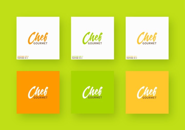 Ricebean Studio 的 Chef Gourmet 品牌标识