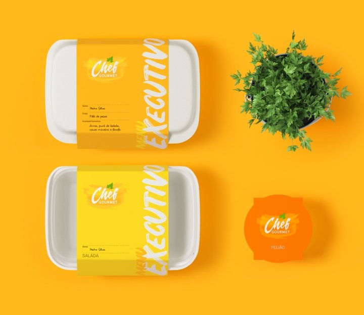 Ricebean Studio 的 Chef Gourmet 品牌标识