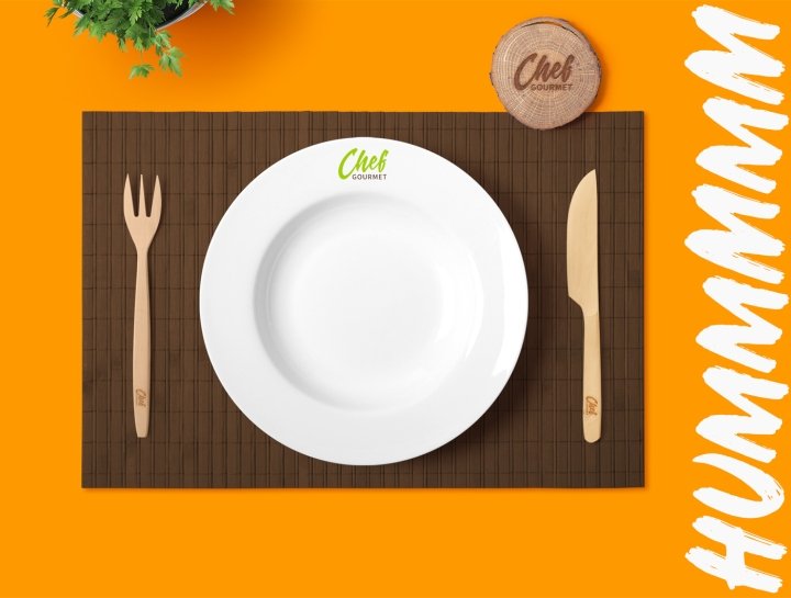 Ricebean Studio 的 Chef Gourmet 品牌标识