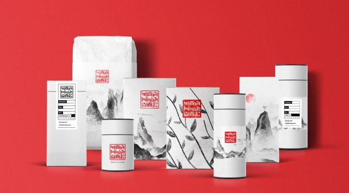 基里尔·莫斯科维奇 (Kirill Moskvich) 设计的中国茶店品牌