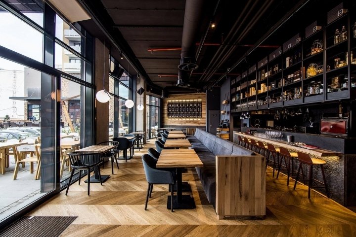 Chop Urban Grill 餐厅,由 Todor Cosmin 设计,克卢日纳波卡 – 罗马尼亚 Chop Urban Grill 餐厅,由 Todor Cosmin 设计,克卢日纳波卡 – 罗马尼亚