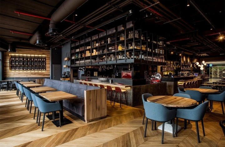 Chop Urban Grill 餐厅,由 Todor Cosmin 设计,克卢日纳波卡 – 罗马尼亚 Chop Urban Grill 餐厅,由 Todor Cosmin 设计,克卢日纳波卡 – 罗马尼亚