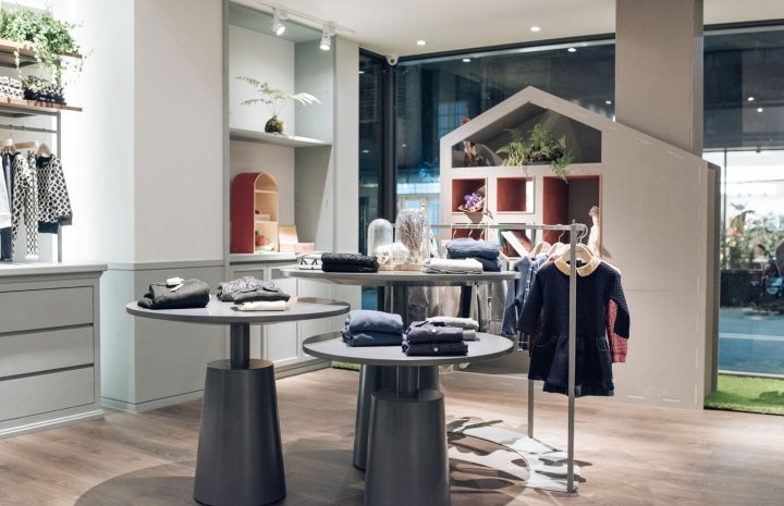 Studio Oj 设计的 Couchou Babyes & Kids 商店，台湾台北