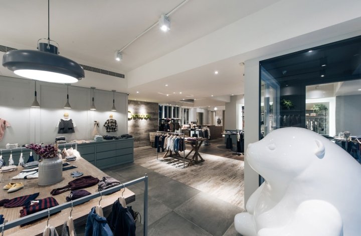 Studio Oj 设计的 Couchou Babyes & Kids 商店，台湾台北