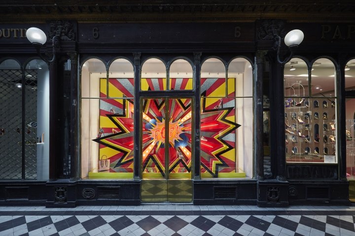 Studio XAG 设计的 Christian Louboutin 夏季流行橱窗,全球 Studio XAG 设计的 Christian Louboutin 夏季流行橱窗,全球