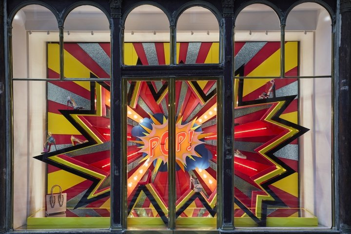 Studio XAG 设计的 Christian Louboutin 夏季流行橱窗,全球 Studio XAG 设计的 Christian Louboutin 夏季流行橱窗,全球