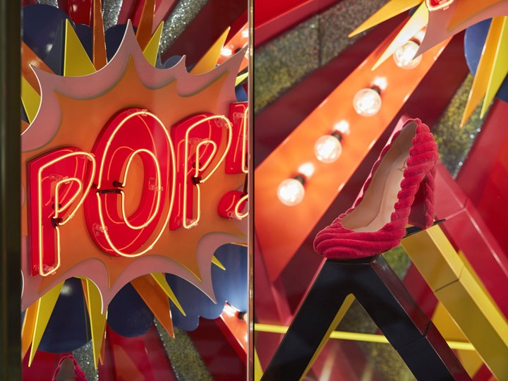 Studio XAG 设计的 Christian Louboutin 夏季流行橱窗,全球 Studio XAG 设计的 Christian Louboutin 夏季流行橱窗,全球