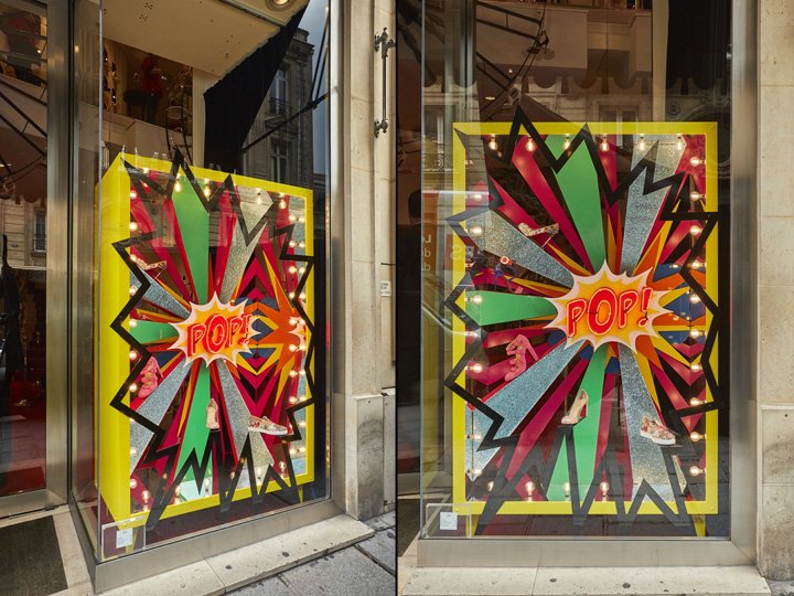 Studio XAG 设计的 Christian Louboutin 夏季流行橱窗,全球 Studio XAG 设计的 Christian Louboutin 夏季流行橱窗,全球