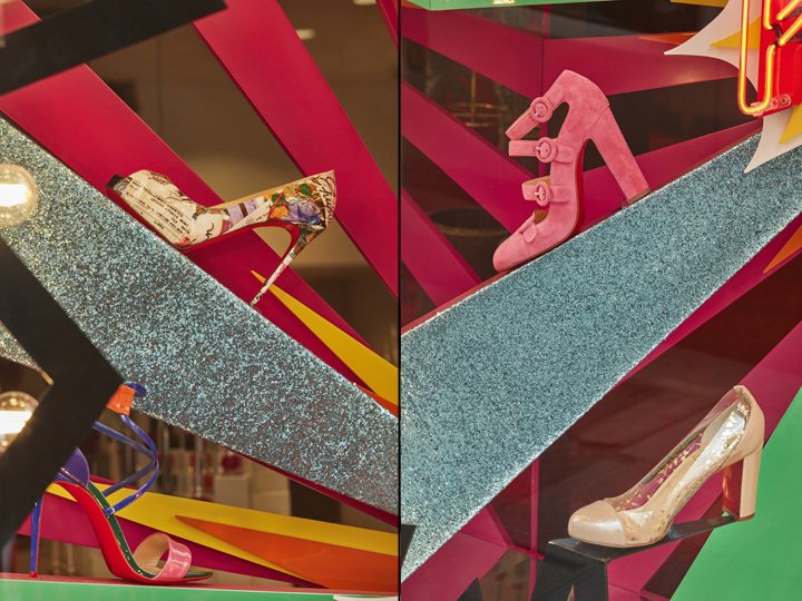 Studio XAG 设计的 Christian Louboutin 夏季流行橱窗,全球 Studio XAG 设计的 Christian Louboutin 夏季流行橱窗,全球