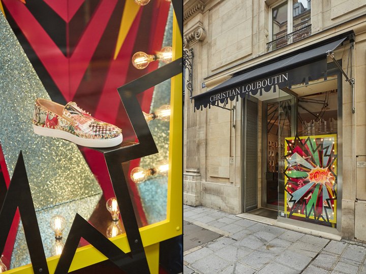 Studio XAG 设计的 Christian Louboutin 夏季流行橱窗,全球 Studio XAG 设计的 Christian Louboutin 夏季流行橱窗,全球