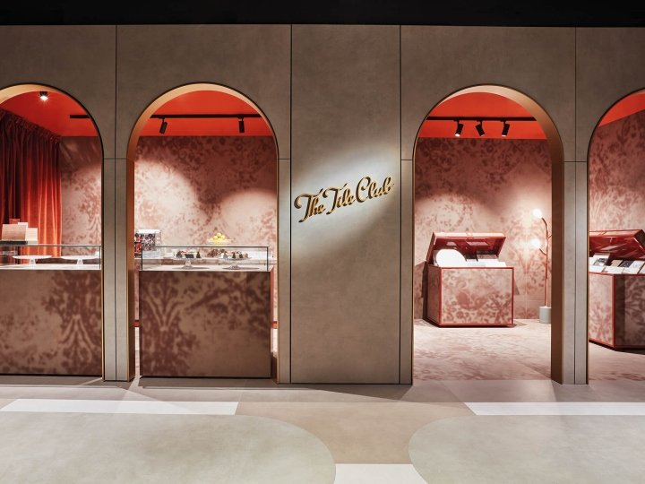 Cibic Marazzi Tile Club by Studio Blanco，罗马 – 意大利