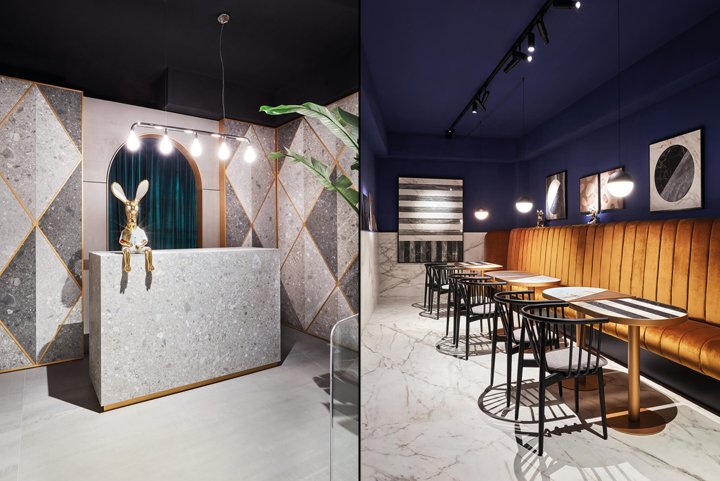 Cibic Marazzi Tile Club by Studio Blanco，罗马 – 意大利
