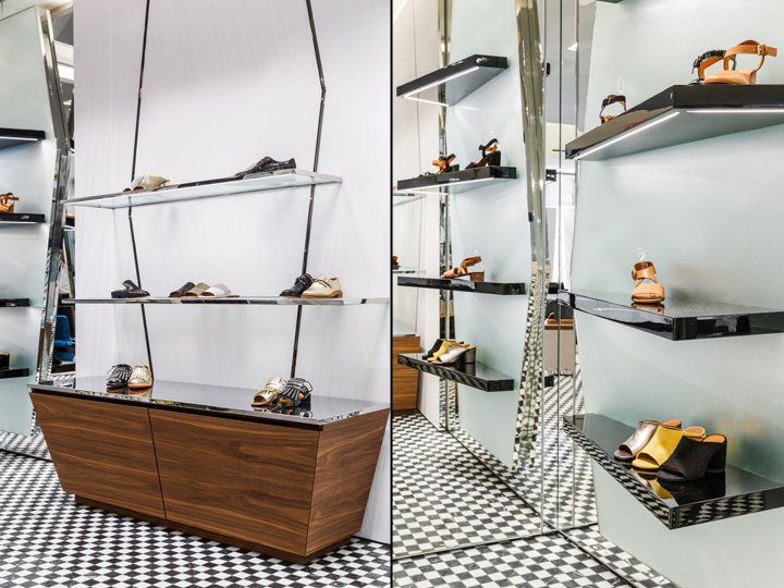 Vudafieri-Saverino Partners 设计的 Clergerie 精品店,巴黎和纽约 Vudafieri-Saverino Partners 设计的 Clergerie 精品店,巴黎和纽约