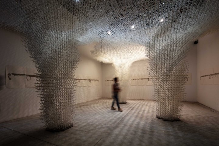 Cloud Pergola – 2018 年威尼斯双年展克罗地亚馆,威尼斯 – 意大利 Cloud Pergola – 2018 年威尼斯双年展克罗地亚馆,威尼斯 – 意大利