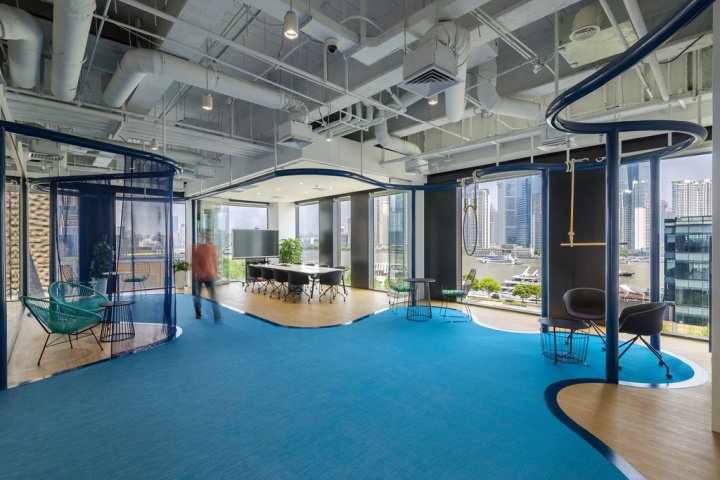100architects 设计的 Club Med 办公室，中国上海