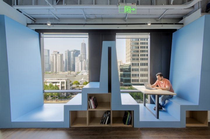 ClubMed 办公室由 Diego Fuertes 和 100architects 设计，中国上海