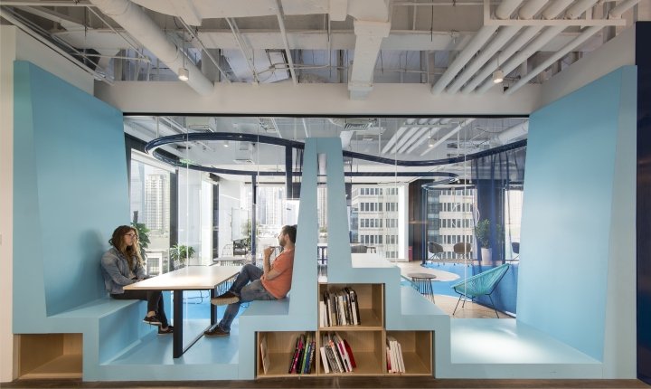 ClubMed 办公室由 Diego Fuertes 和 100architects 设计，中国上海