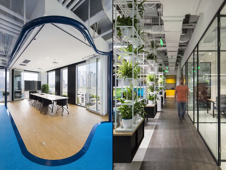 ClubMed 办公室由 Diego Fuertes 和 100architects 设计，中国上海