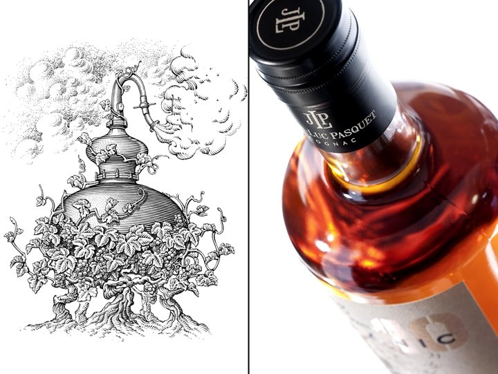 干邑 Jean-Luc Pasquet – LINEA 的 L’Organic 包装 – The Spirits Valley Designers