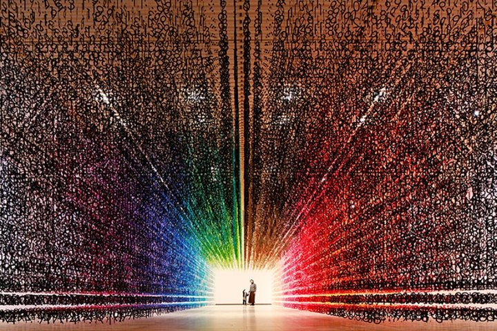 “时间的色彩”装置,Emmanuelle Moureaux,日本富山 “时间的色彩”装置,Emmanuelle Moureaux,日本富山