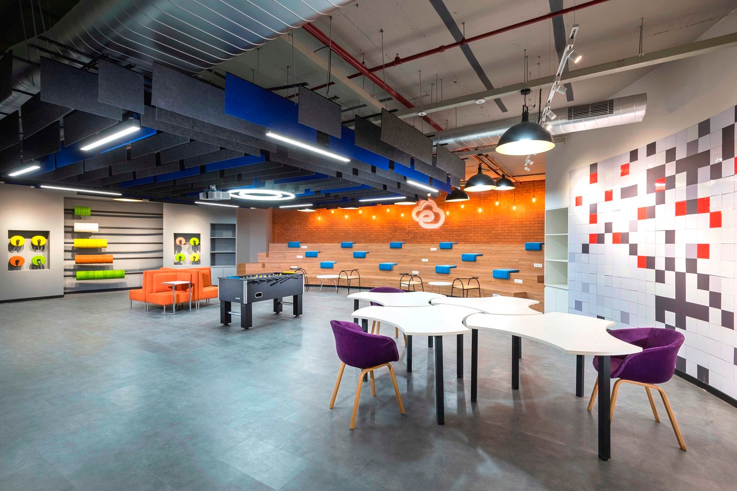 Evergent，海得拉巴——Zyeta 设计的开放式工作空间