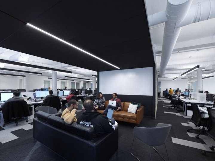 纽约市 Vocon 的 Compass 办公室