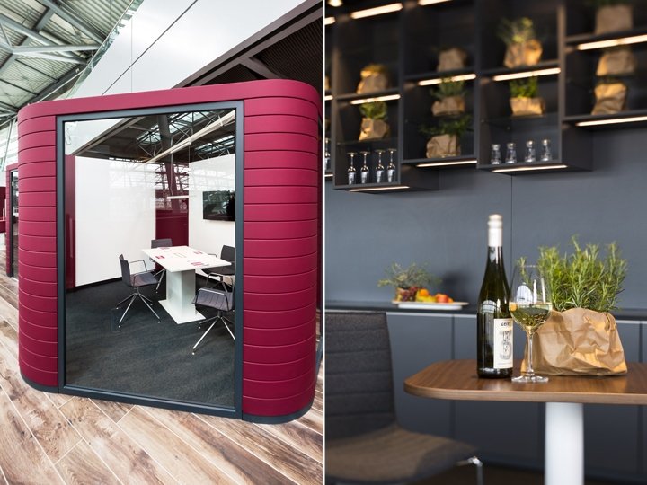 杜塞尔多夫机场会议中心，由 Kitzig Interior Design 设计，杜塞尔多夫 – 德国