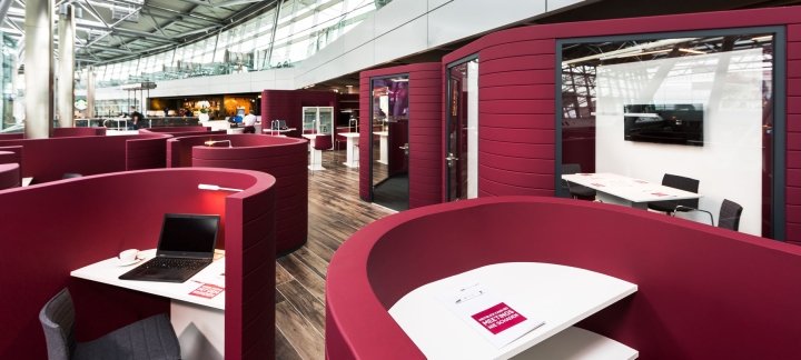 杜塞尔多夫机场会议中心，由 Kitzig Interior Design 设计，杜塞尔多夫 – 德国