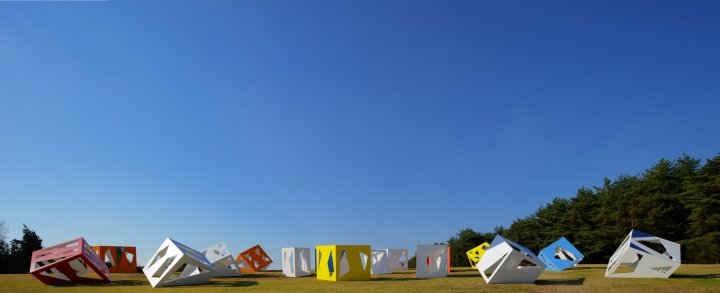 观星茶室星座,由 Moriyuki Ochiai Architects 设计,Bisei – 日本 观星茶室星座,由 Moriyuki Ochiai Architects 设计,Bisei – 日本