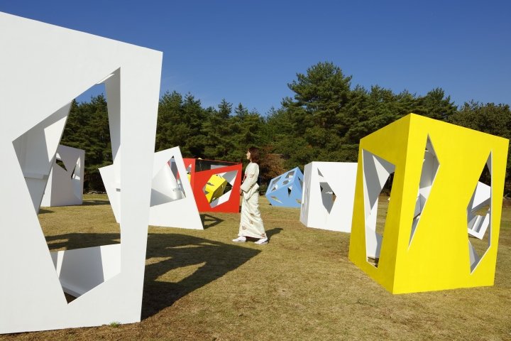 观星茶室星座,由 Moriyuki Ochiai Architects 设计,Bisei – 日本 观星茶室星座,由 Moriyuki Ochiai Architects 设计,Bisei – 日本