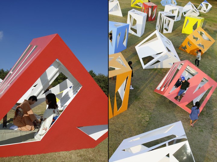 观星茶室星座,由 Moriyuki Ochiai Architects 设计,Bisei – 日本 观星茶室星座,由 Moriyuki Ochiai Architects 设计,Bisei – 日本