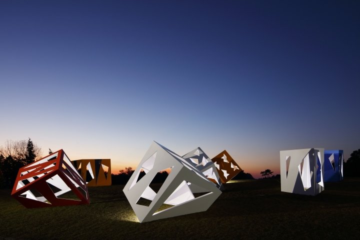 观星茶室星座,由 Moriyuki Ochiai Architects 设计,Bisei – 日本 观星茶室星座,由 Moriyuki Ochiai Architects 设计,Bisei – 日本